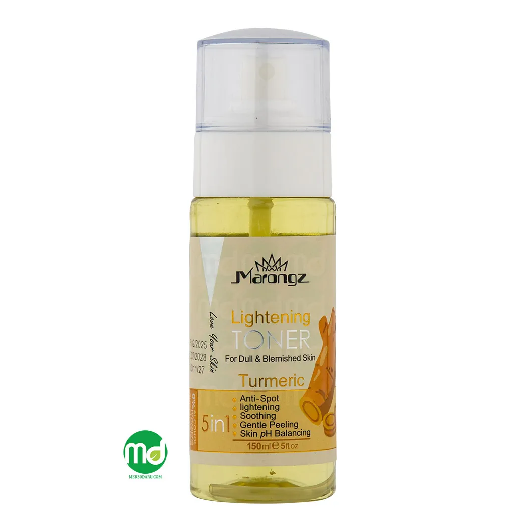 تونر زردچوبه مارونز مناسب پوست های کدر و دارای لک 150ml