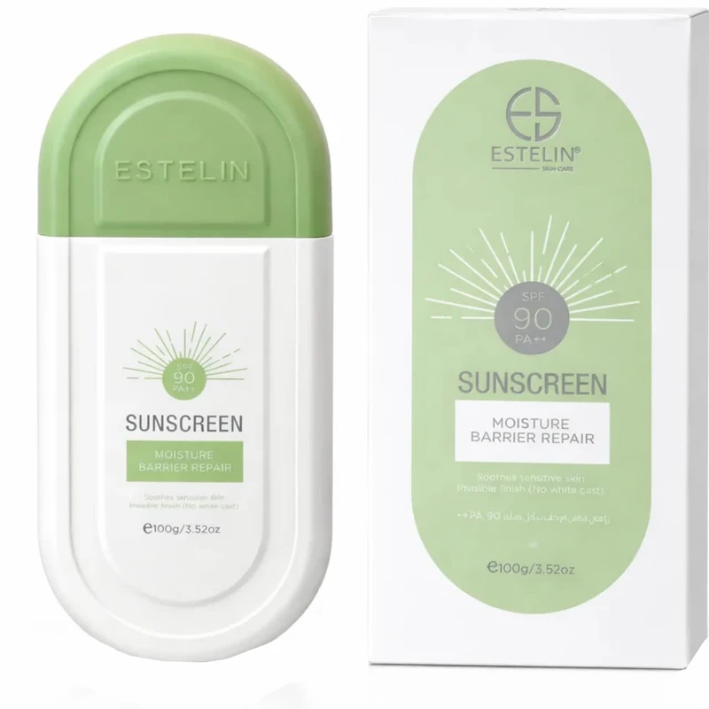 کرم ضد افتاب بی رنگ صورت استیلن SPF 50 مدل MOISTUER محافظ در برابر UVA و UVB مناسب برای انواع پوست؛ مختلط؛ حساس